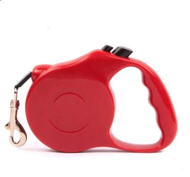 Automatic telescopic dog lead in 3M and 5M lengths, available in multiple colours