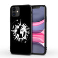 Love Airplane TPU PC back cover phone case for iPhone with printed design