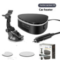 12V 120W car warm air blower heater demister with 360-degree rotating base and 140cm cord for vehicle windscreen defrosting