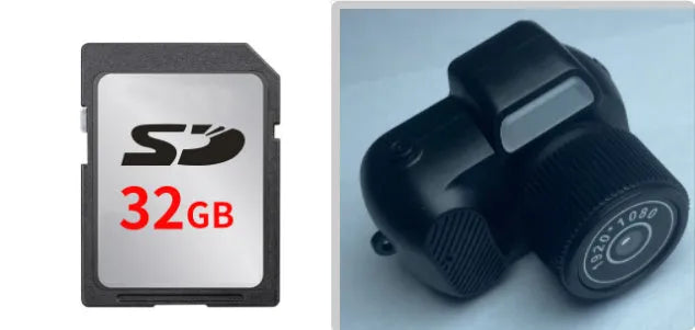 Black Y3000 HD compact sports camera with small display screen on a textured background.
