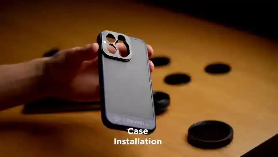 A Black protective phone case compatible with iPhone 13, 14, and 15 Pro and Pro Max models.