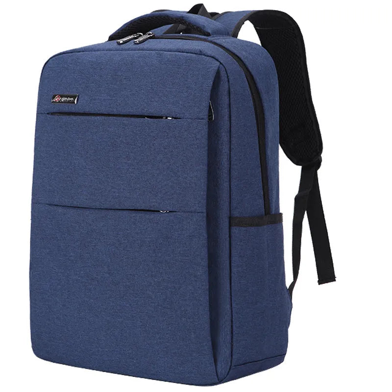 Rechargeable waterproof laptop backpack in Oxford cloth for 14-inch and 15.6-inch computers