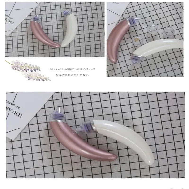 Pore Beauty Cleanser JY-666 electric blackhead suction instrument in rose gold or white colour