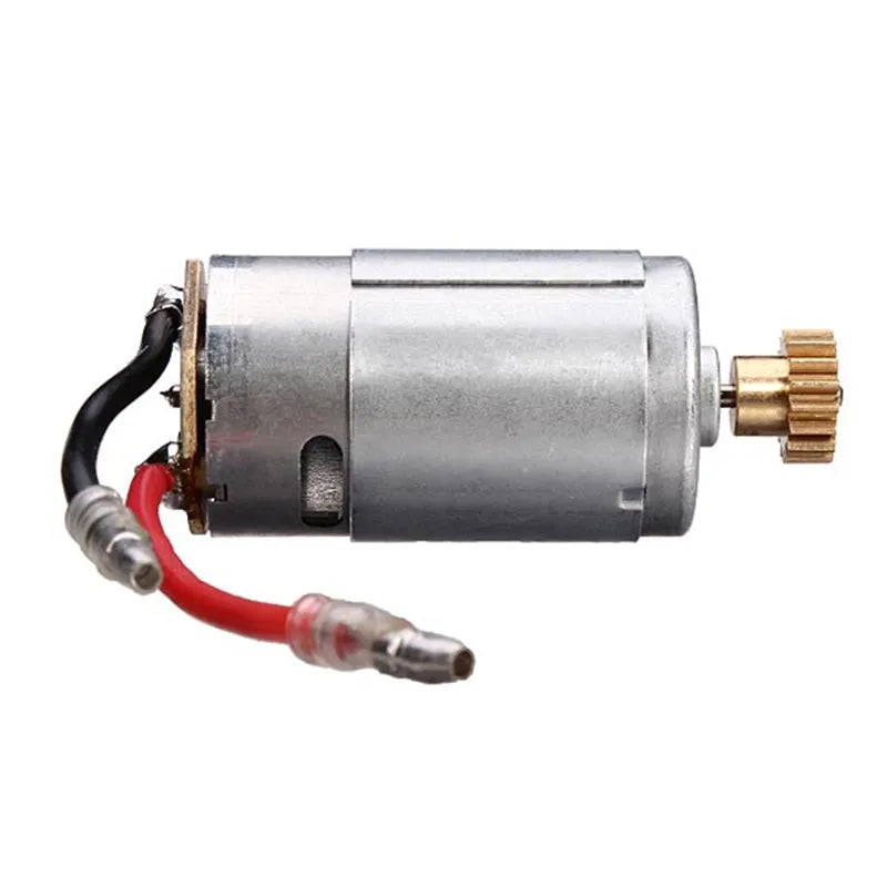 Original 390 motor replacement part for Weili 1:18 series RC cars as shown colour