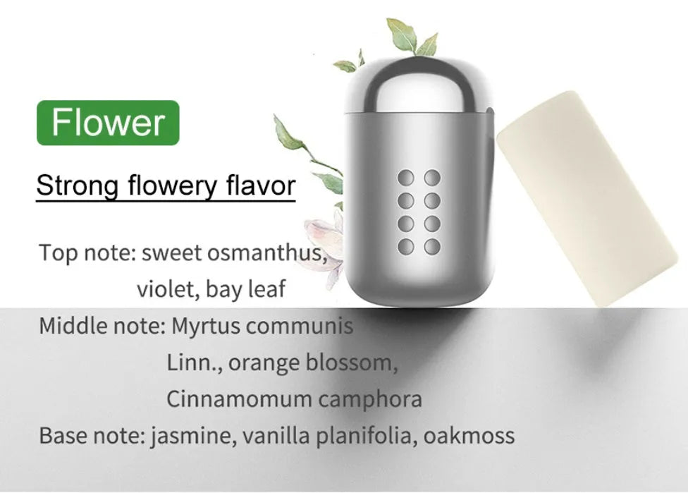 Car air freshener aromatherapy neutral fragrance for vehicle interior, available in multiple models