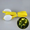 Nylon luminous shoelaces glow in dark multicolour options for sneakers street dance