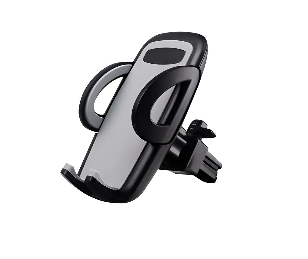 Universal mobile phone holder attached to car air conditioning outlet
