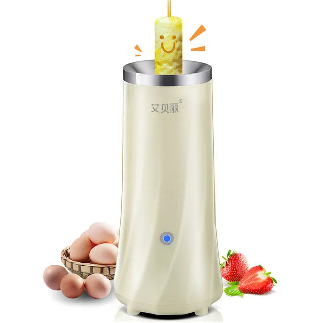 Mini breakfast machine in beige colour with automatic function and 50W power rating