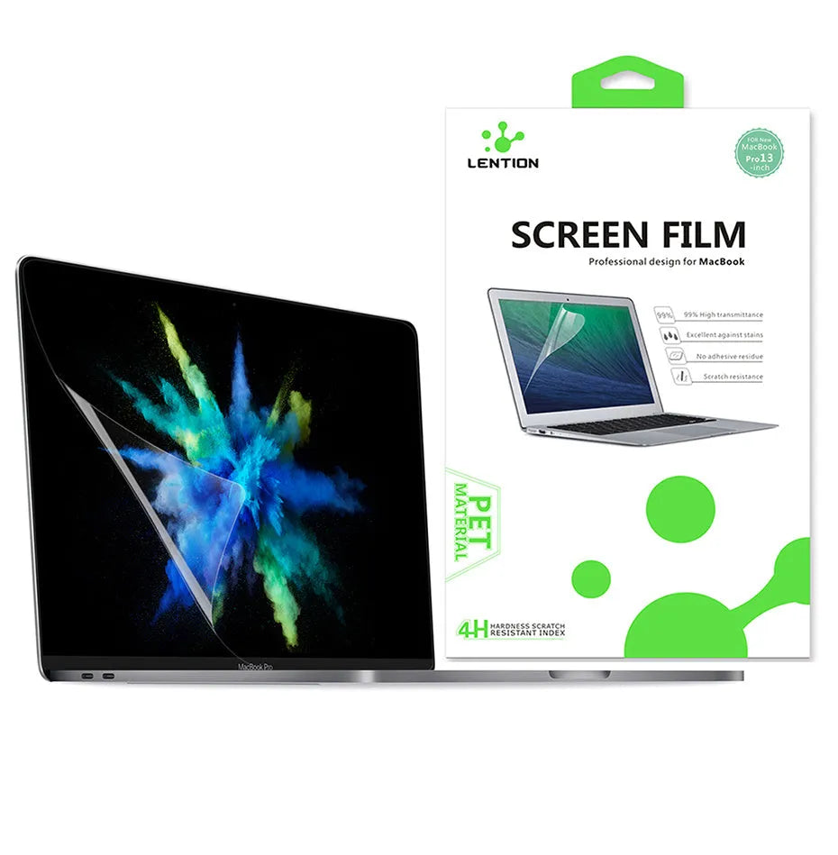 Matte anti-scratch screen film for MacBook Pro 13-inch 2016-2019 models A1706 A1708 A1989 A2159 with 4H scratch resistance