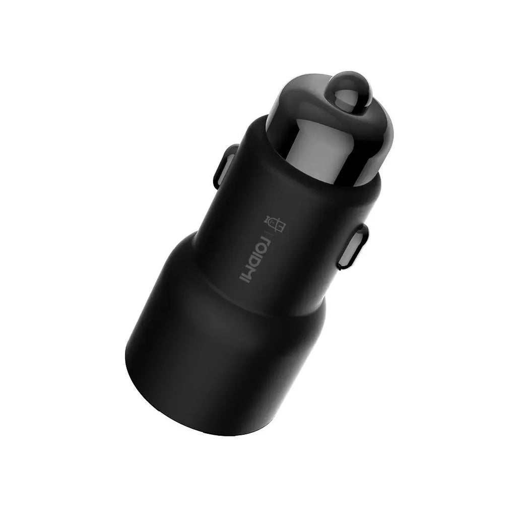 Black Ruimi 3S Music Bluetooth Car Charger with dual USB ports