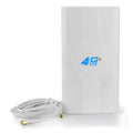 White 49dBi 4G LTE antenna for B593B880 routers with SMA connector