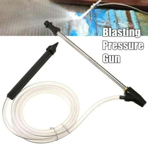 Ceramic derusting nozzle with stainless steel handle for Karcher K series high pressure cleaners