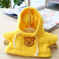 Medium and large dog sweaters in cloth material with hoodie styles and six colour options