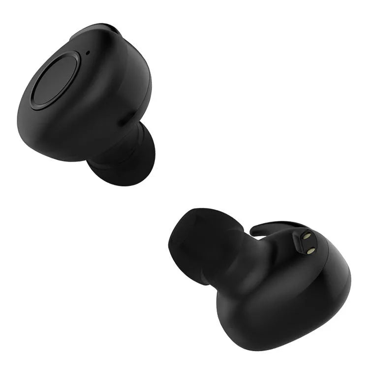 CSR Air TWS wireless Bluetooth earbuds in black, green, red, and white colours displayed on a surface.