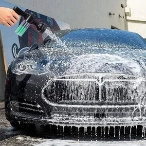 Plastic high-pressure foam kettle water gun for garden watering and car washing with quick connector