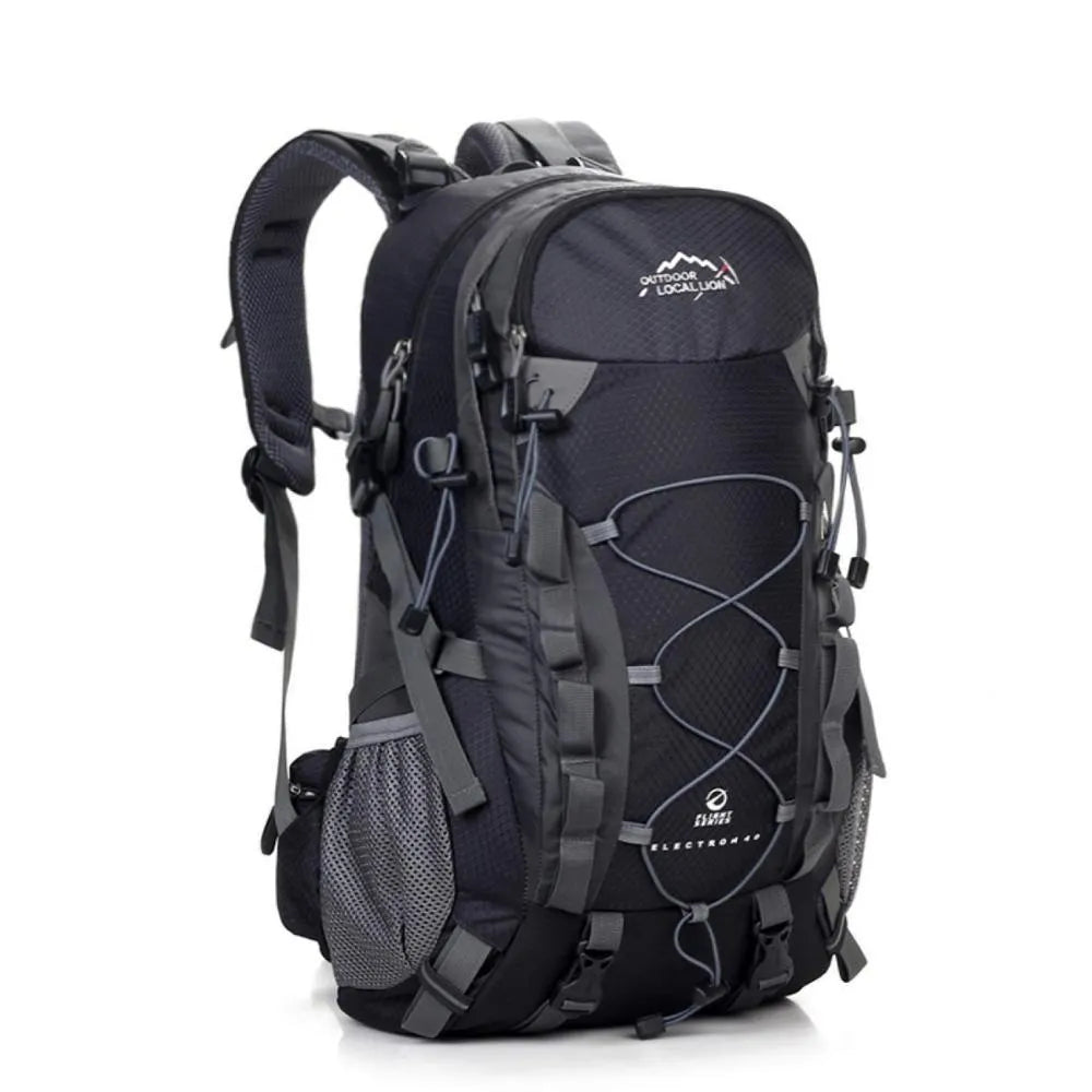Green leisure sports backpack with dimensions 32cm wide by 50cm high.