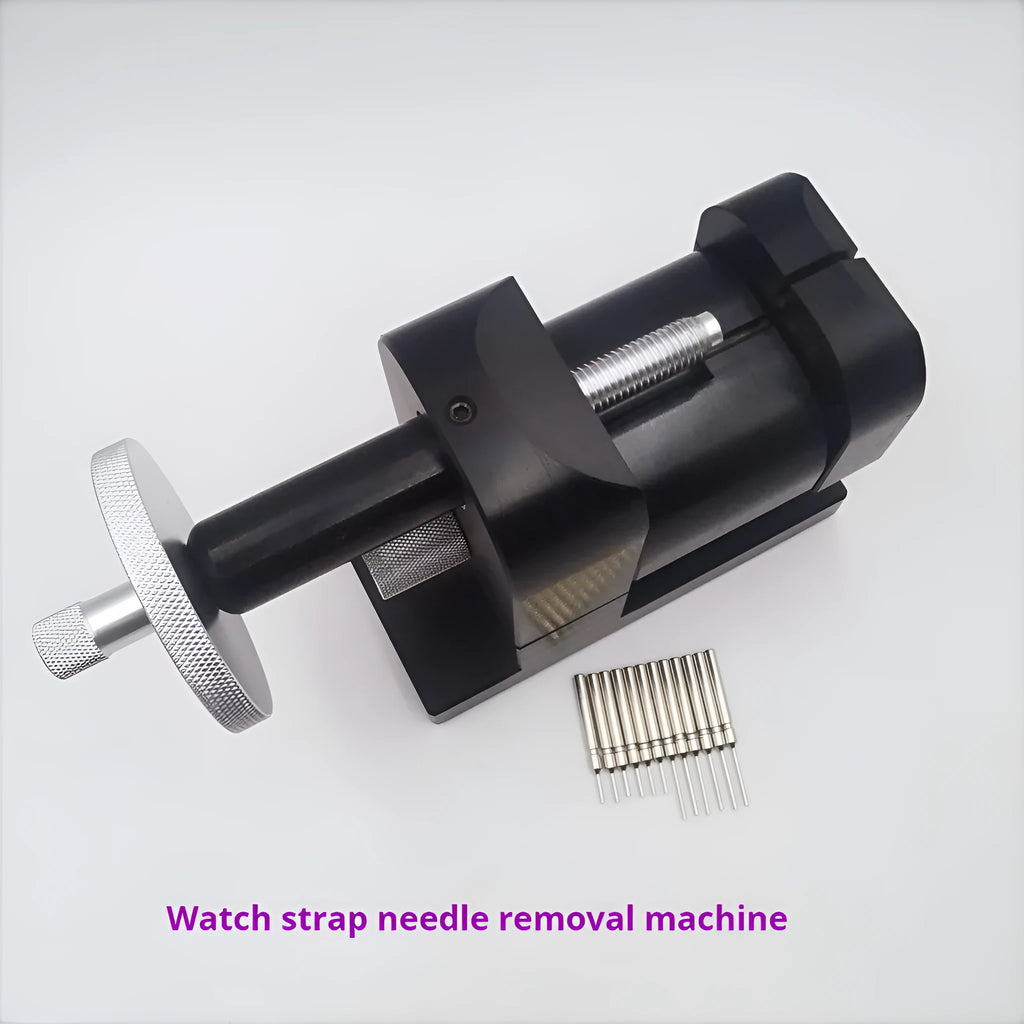 Alloy steel watch strap removal machine tool set for watch repair with 12 pieces