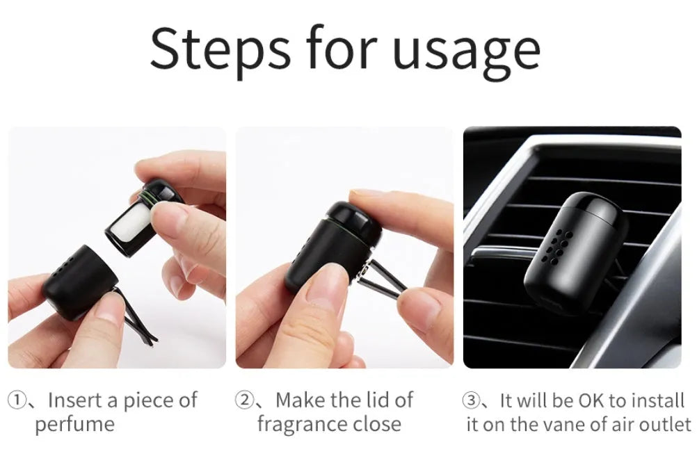 Car air freshener aromatherapy neutral fragrance for vehicle interior, available in multiple models
