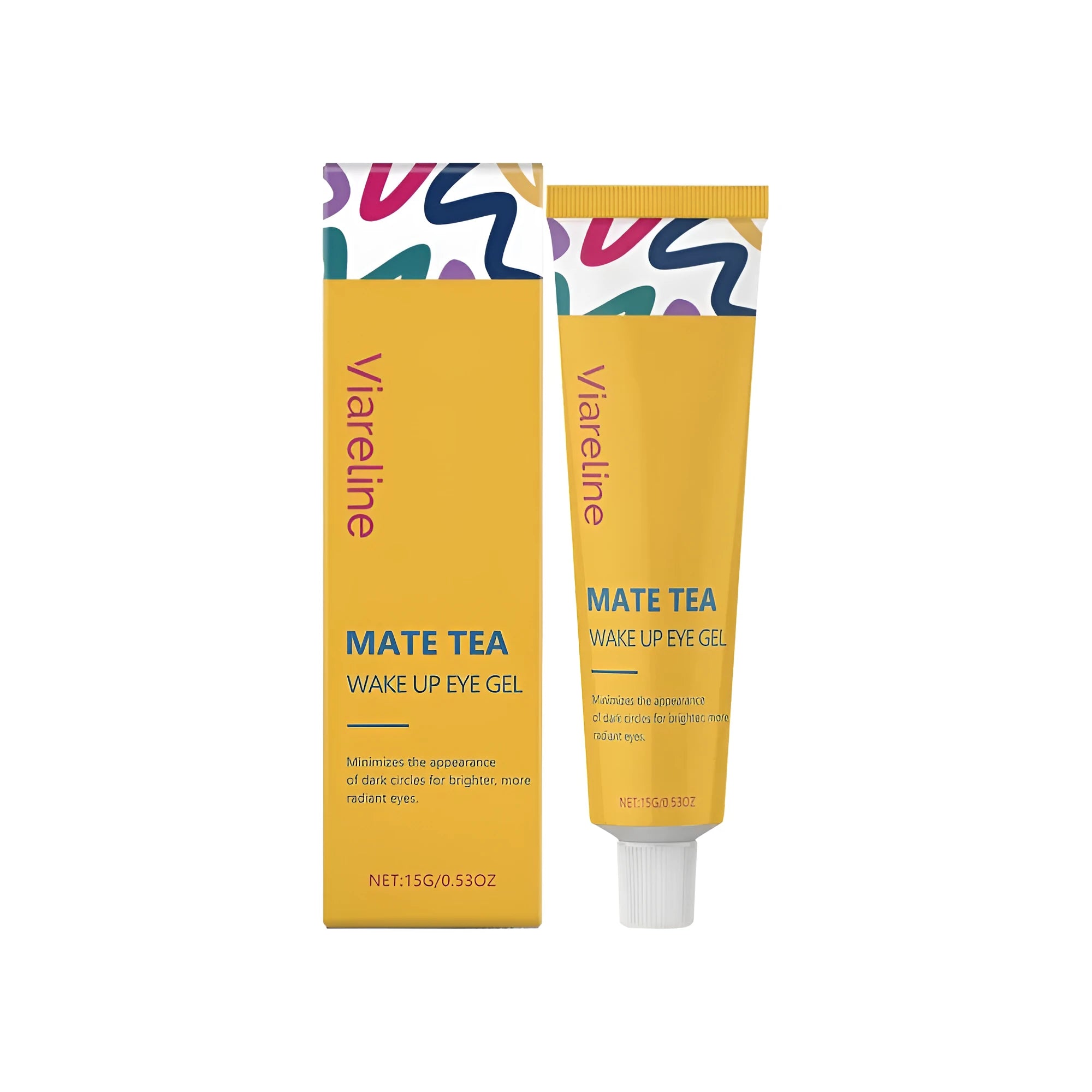Wake Up Eye Gel 15g tube with hyaluronic acid, aloe and Paraguayan Hollyleaf extract for eye care