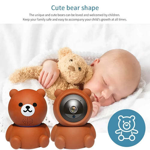 1080P WiFi IP security camera with infrared night vision and motion detection