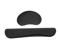 Natural rubber wrist pad hand rest keyboard on desk with non-slip base, 230x190mm size