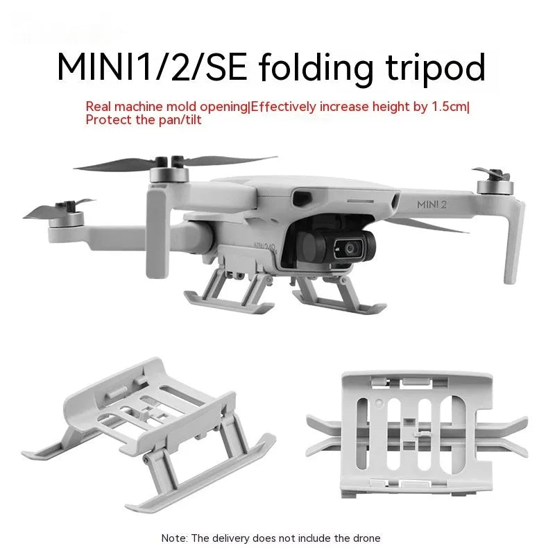 UAV landing gear folding monopod accessory plastic height increasing tripod 8.7cm x 4.8cm x 3.5cm unfolder
