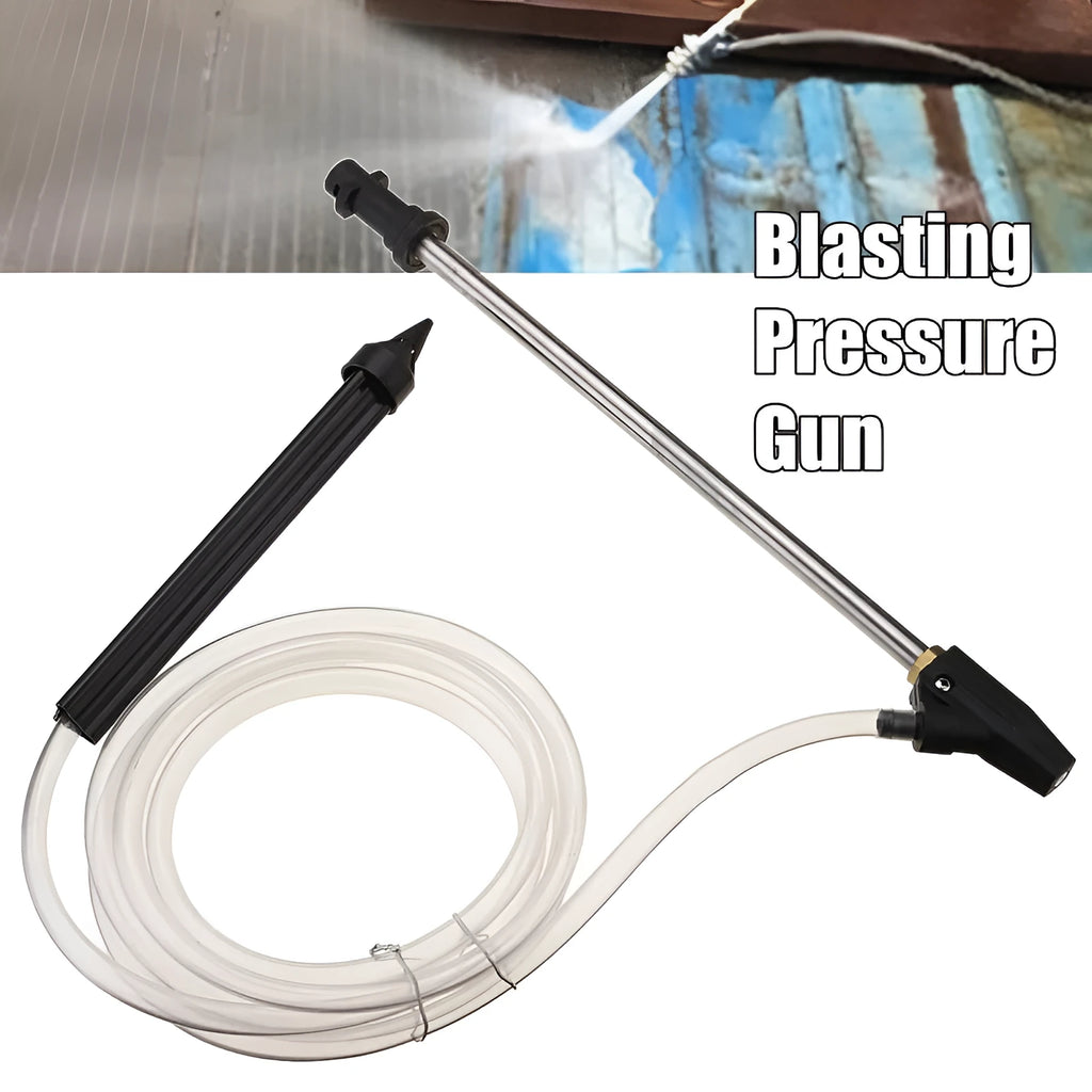 Ceramic derusting nozzle with stainless steel handle for Karcher K series high pressure cleaners