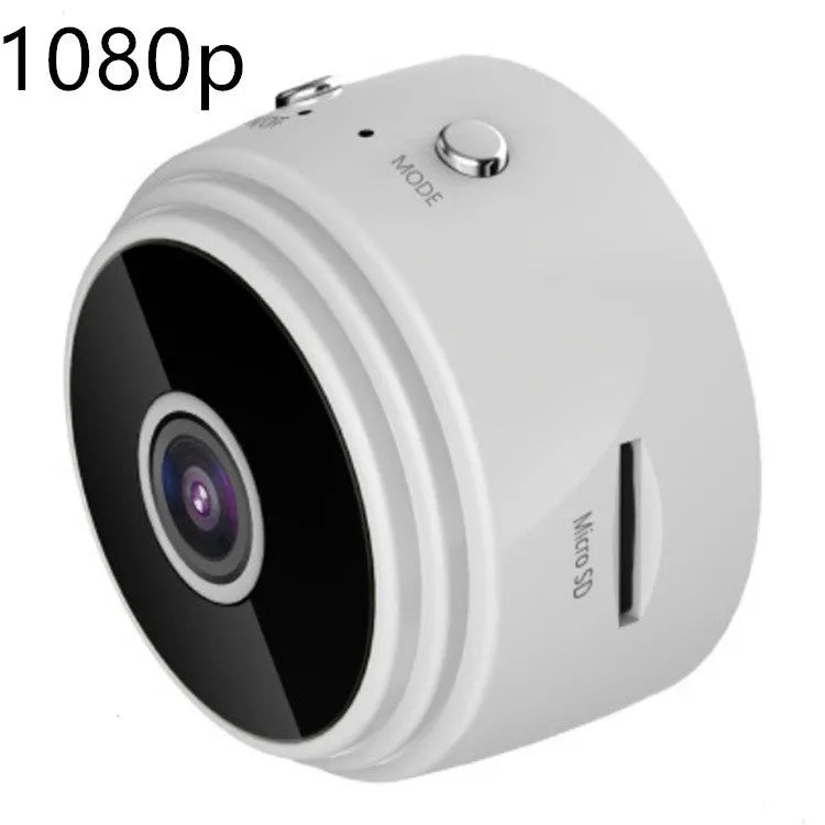 A9 Mini WiFi Smart Sports HD DV Camera with 1080P night vision, ABS body, rotating bracket, black colour