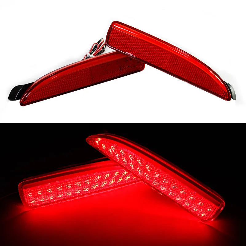 LED flashing rear bumper light set for Mazda with 5630 high brightness lamp bead and three-wire interface