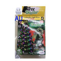 64 LED Christmas tree lights on 1.8 metre string with button control for dimming and colour change