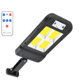 Solar wall light with 160COB beads, polysilicon 5.5V 2.5W panel, 3-5m motion sensor, life waterproof, 410x145x35mm