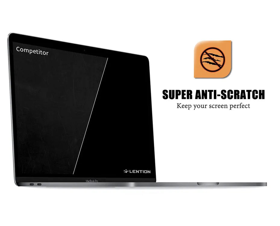 Matte anti-scratch screen film for MacBook Pro 13-inch 2016-2019 models A1706 A1708 A1989 A2159 with 4H scratch resistance
