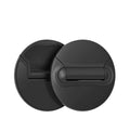 Black adjustable mini invisible ABS laptop stand for iPad and laptop, 2-pack