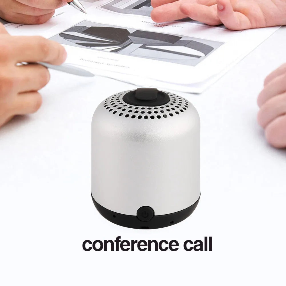 Hieha XQ11 cylinder-shaped mini Bluetooth speaker in metal housing with colour options