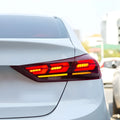 Hyundai Sonata tail light half assembly outer section ABS aluminium construction