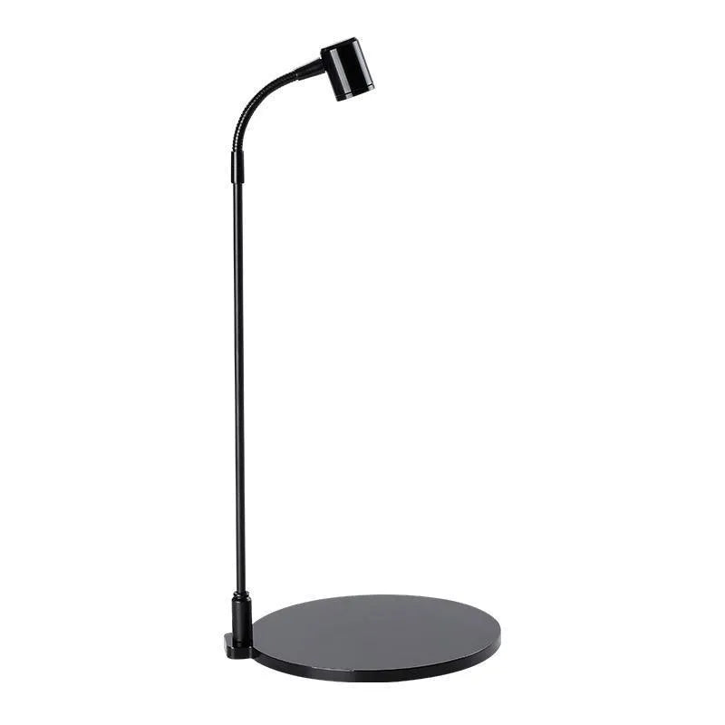 LED moss plant acrylic fish tank USB lamp with copper body and round or square base in white light