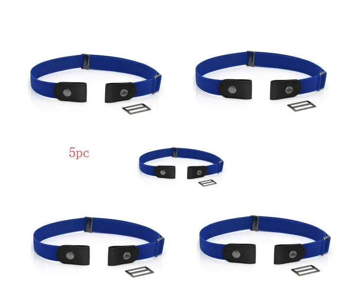 Imitation leather belt with square alloy buckle and car suture stitching on neutral background