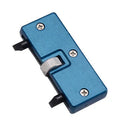 Watch repair case opener kit with plastic housing opener, yellow watch fixing base and four fixed pillars, 40 x 40 x 45mm