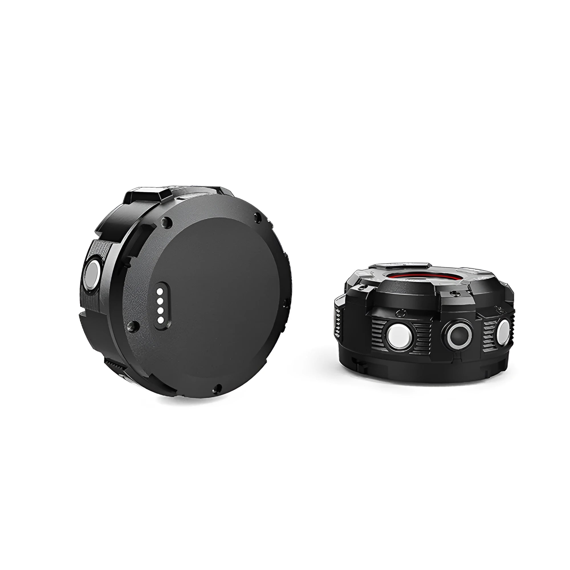 Black waterproof sports digital camera showing 290mm length and 25.5mm thickness