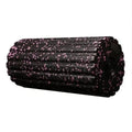 Black 4 speed vibrating foam massage roller, 800g, for post-exercise muscle massage