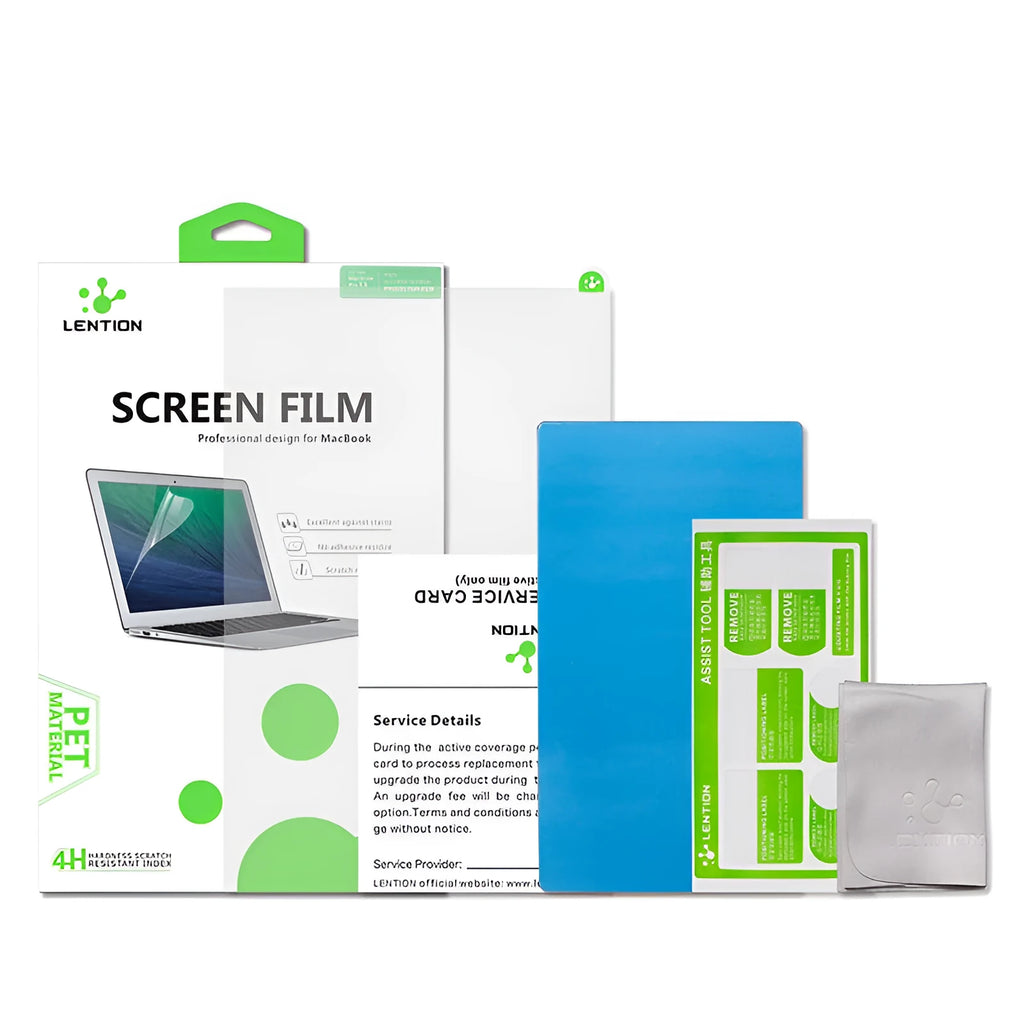 Matte anti-scratch screen film for MacBook Pro 13-inch 2016-2019 models A1706 A1708 A1989 A2159 with 4H scratch resistance