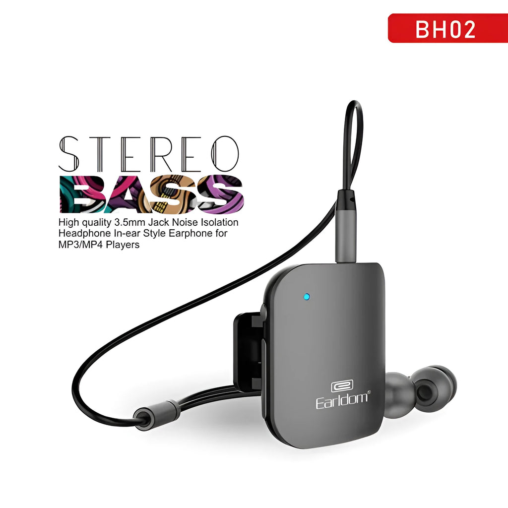 Bluetooth audio receiver for wireless headphone connectivity with 10-metre range