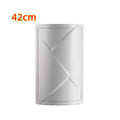 Plastic punch-free 3-tier corner shelf in Nordic white or elegant grey for bathroom or kitchen wall.