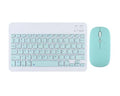Bluetooth keyboard for tablets in elegant white colour with optional rechargeable mouse