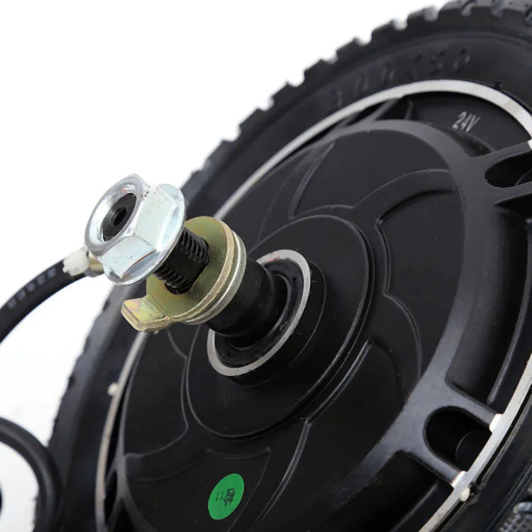 Xinaoma brushless hub motor toothless wheel 8 inch 350W black for electric scooter skateboard