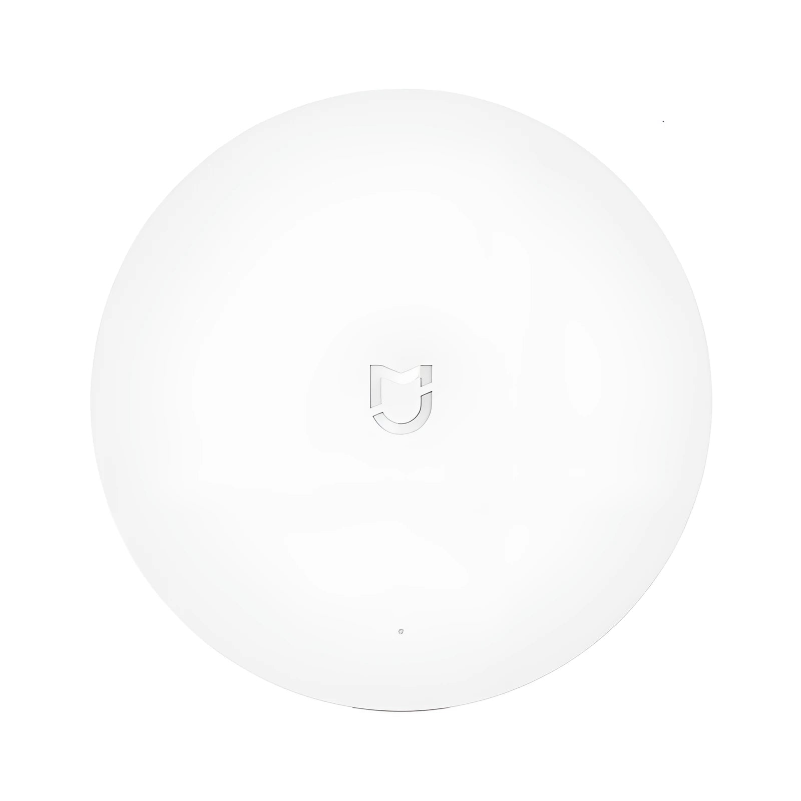 White Xiaomijia smart home gateway with UK plug for wireless wall control of connected devices