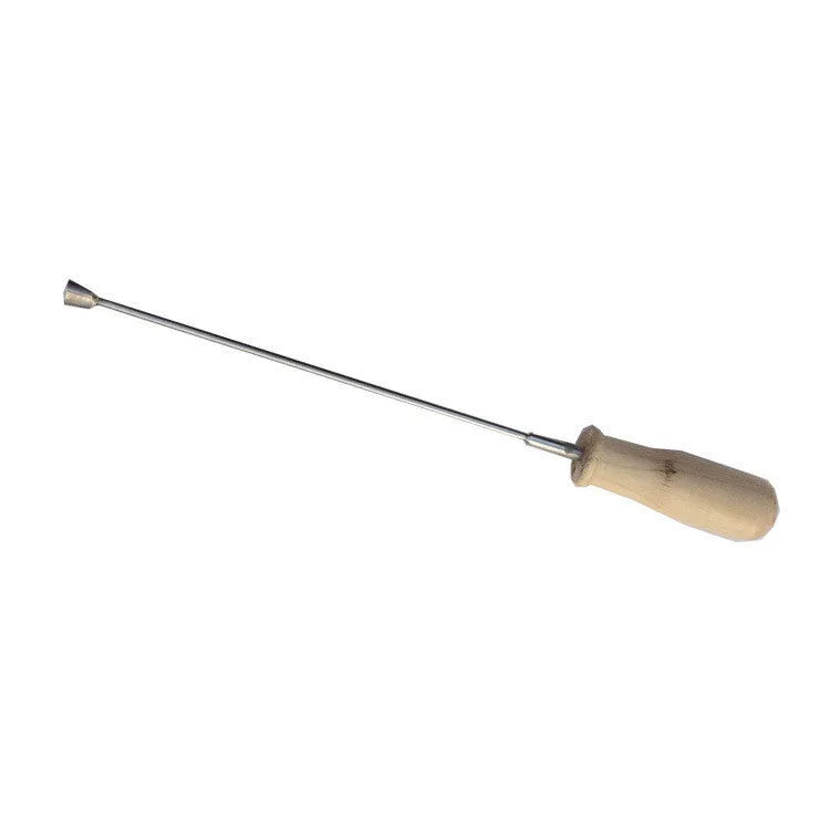 Cui's piano tuning tool with coloured wooden handle and 45# steel for action machine repair and cable tuning