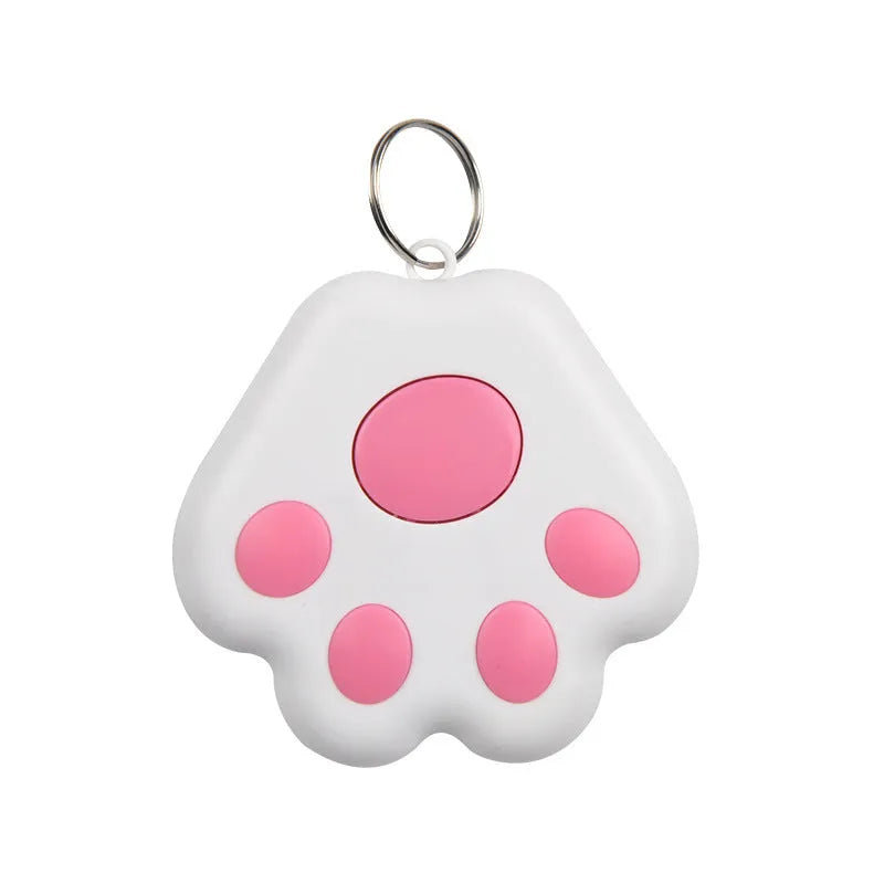 Bluetooth dog collar tracker with two-way alarm in eight colour options on a pet collar
