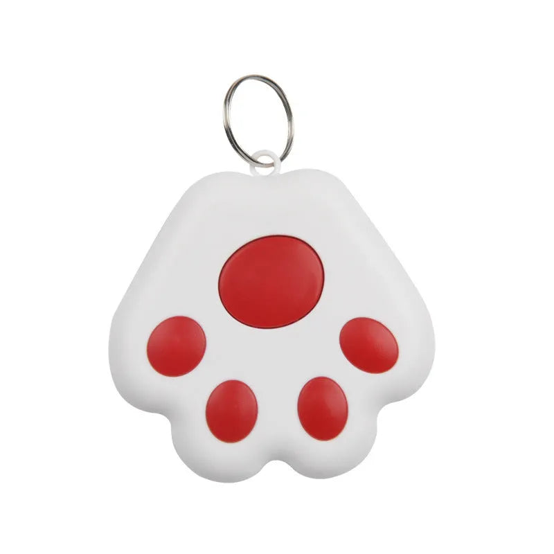 Bluetooth dog collar tracker with two-way alarm in eight colour options on a pet collar