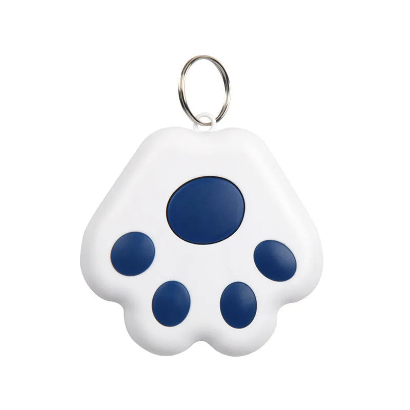 Bluetooth dog collar tracker with two-way alarm in eight colour options on a pet collar